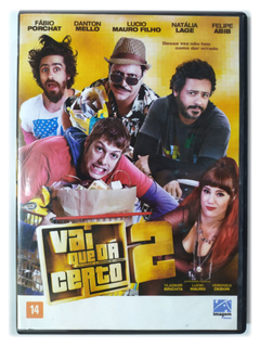 DVD Vai Que Dá Certo 2 Fábio Porchat Danton Mello Original Maurício Farias Natália Lage