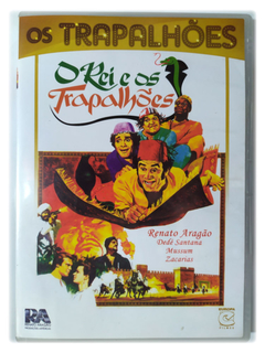 DVD O Rei E Os Trapalhões Mussum Zacarias Renato Aragão 1979 Original Dedé Santana