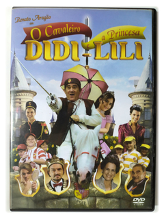 DVD O Cavaleiro Didi E A Princesa Lili Renato Aragão Livian Original Marcus Figueiredo