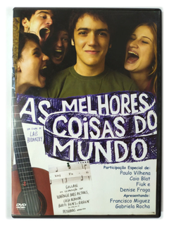 DVD As Melhores Coisas Do Mundo Francisco Miguez Fiuk Original Laís Bodanzky
