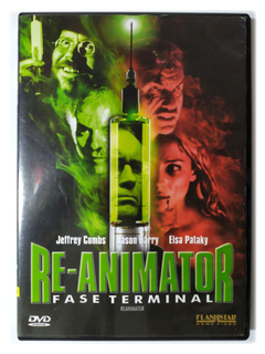 DVD Re-Animator Fase Terminal Jeffrey Combs Jason Barry Original Elsa Pataky Brian Yuzna