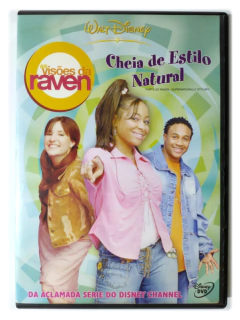Dvd As Visões Da Raven Cheia De Estilo Natural Walt Disney Original