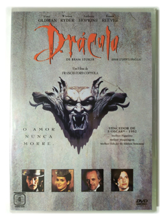 DVD Drácula de Bram Stoker Gary Oldman Anthony Hopkins Novo Original 1992 Winona Ryder Keanu Reeves