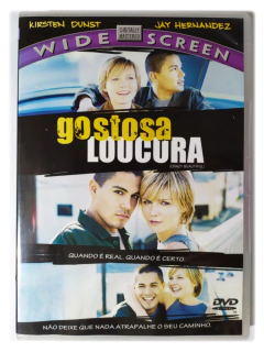 DVD Gostosa Loucura Kirsten Dunst Jay Hernandez 2001 Original Crazy Beautiful John Stockwell