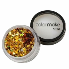 Glitter Shine Estrela Ouro 2g