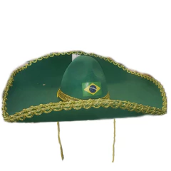 Chapéu mexicano feltro copa