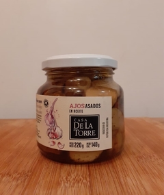 Ajos asados en aceite Casa De La Torre x 240 Gr.
