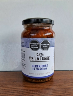 Berenjenas en Escabeche Casa De La Torre x 300 Gr.