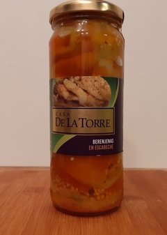 Berenjenas en Escabeche Casa De La Torre x 800 Gr. - comprar online
