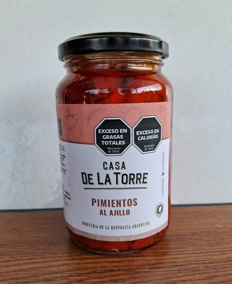 Pimientos al Ajillo Casa De La Torre x 320 Gr.