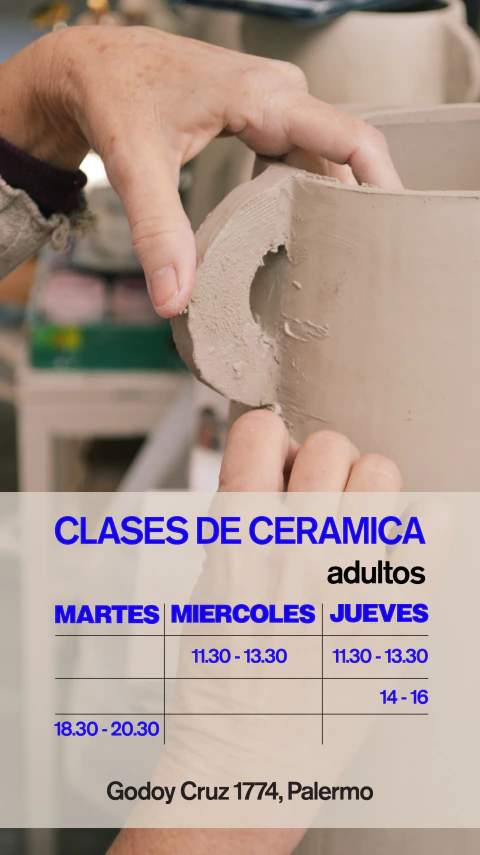 CLASES CERAMICA PALERMO