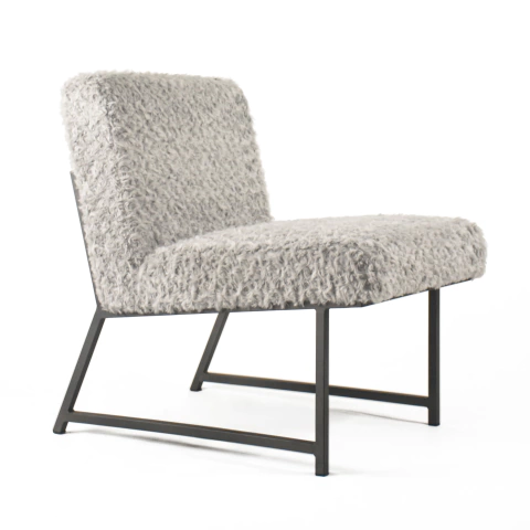 SILLON FRANK PIEL SINTETICA GRAY