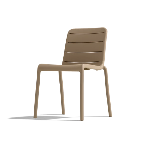 SILLA SLATS BEIGE - comprar online