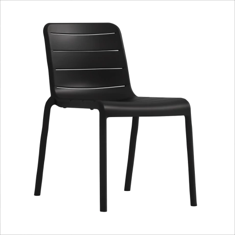 SILLA SLATS NEGRA - comprar online