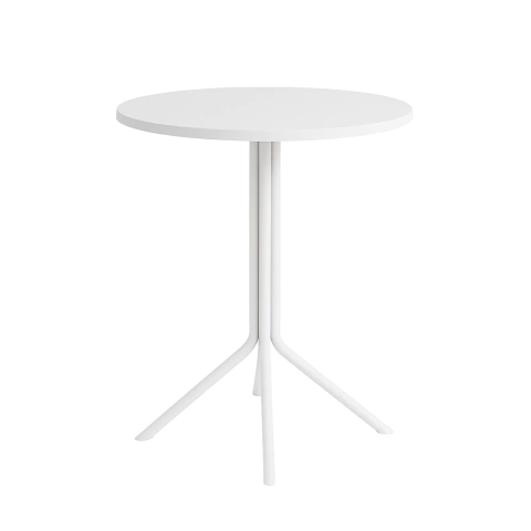 MESA CIRCULAR MUNA BLANCA - comprar online