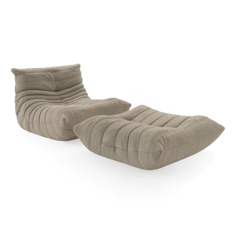 SILLON DE COMPRESION ORUGA Y APOYA PIES MARRON 133cm - comprar online