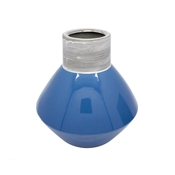 VASIJA TURQUESA CERAMICA C