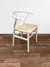 JUEGO DE 6 SILLAS WISHBONE BLANCA - comprar online