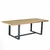 MESA DE COMEDOR MAGNO CON PATA METAL - comprar online