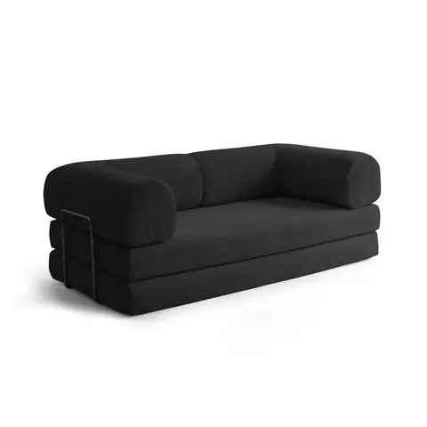 SILLON TEDDY DE COMPRESION NEGRO 150cm - comprar online