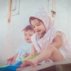 Ponchos de toalla