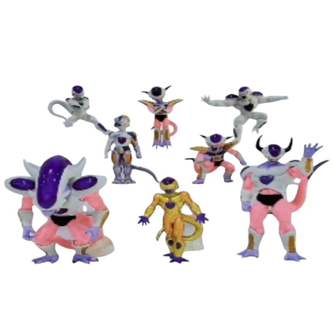 Figura Genérica Dragon Ball Z - Freezer Set x 8 Unidades