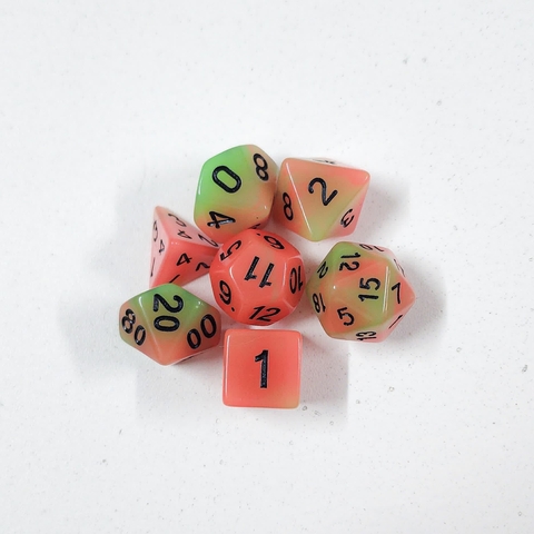 Dados de Rol Naranje y Verde - comprar online