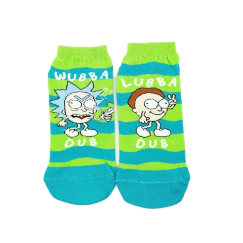 Medias Cortas Socks Rick and Morty - Wubba Lubba Dub