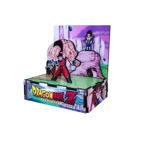 Diorama Dragon Ball - Goku vs Nappa