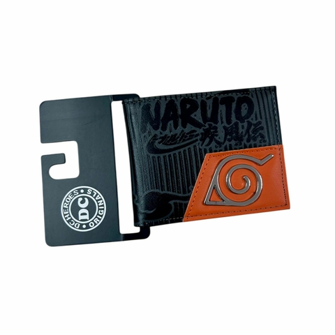 Billetera Naruto Shippuden Konoha Logo Metal