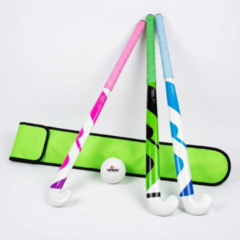 Kit Hockey: Palo MERCIAN + Bocha DRIAL + Funda