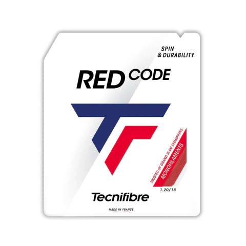 Rollo TECNIFIBRE RED CODE x12 mts - 1.25 mm