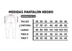 Pantalón Cargo con bolsillos negro en internet