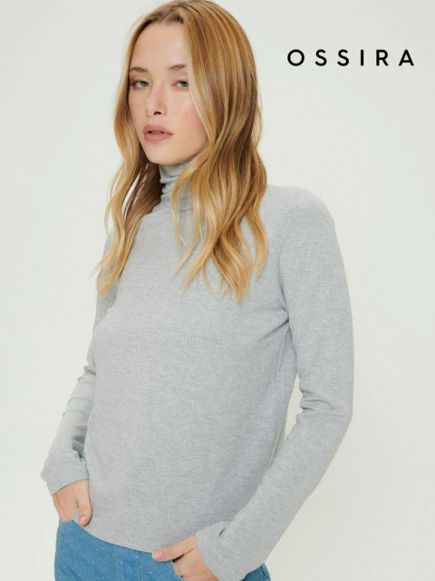 POLERA DE MORLEY SUELTA CON ABERTURA (4500408)