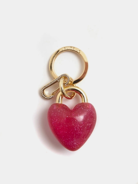 LLAVERO Y CHARMS DE CORAZON (LL18)