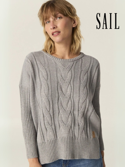 SWEATER TEJIDO DELFINA (373207)