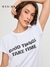 REMERA C/ ESTAMPA Y STRASS GOOD THINGS (4700003) - comprar online