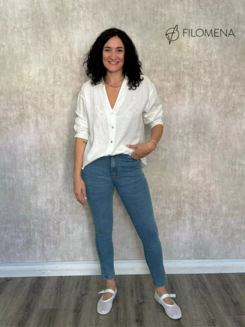 JEAN PETRONILLA SKINNY MATIZADO (V25JEA009)