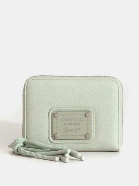 BILLETERA CHICA CON TIRACIERRE DE CORDONES (30157)