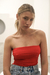 STRAPLESS AMALFI ROJO en internet