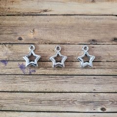 Dijes imitación metal - DISEÑOS ESTRELLAS (x25 gramos)