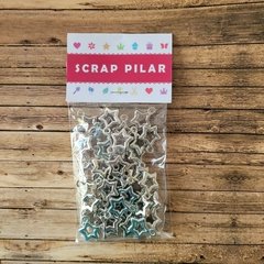 Dijes imitación metal - DISEÑOS ESTRELLAS (x25 gramos) - comprar online