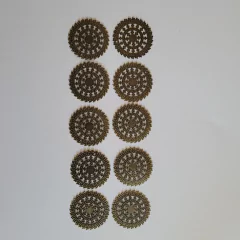 Embellecedores de metal - MODELO MANDALA (x10 un)9 en internet
