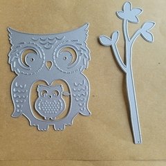 DIE / TROQUEL - SET DE LECHUZAS Y RAMA - Scrap Pilar