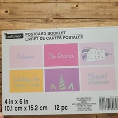 FABULOUS POSTCARDS (x12 un) de Craft Smart - PAPELES DECORADOS - comprar online