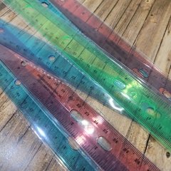 REGLAS FLEXIBLES DE COLOR - 30 CM - - comprar online