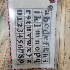 SELLO ABECEDARIO Y NUMEROS ElesGo (plancha x36) - ElesGO