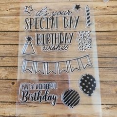 SELLO HAPPY BIRTHDAY - SPECIAL DAY (plancha x11) - ms sparkle & co