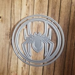 DIE / TROQUEL - PERSONAJE CÍRCULO CON ARAÑA - SPIDERMAN