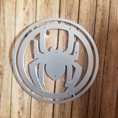 DIE / TROQUEL - PERSONAJE CÍRCULO CON ARAÑA - SPIDERMAN - Scrap Pilar